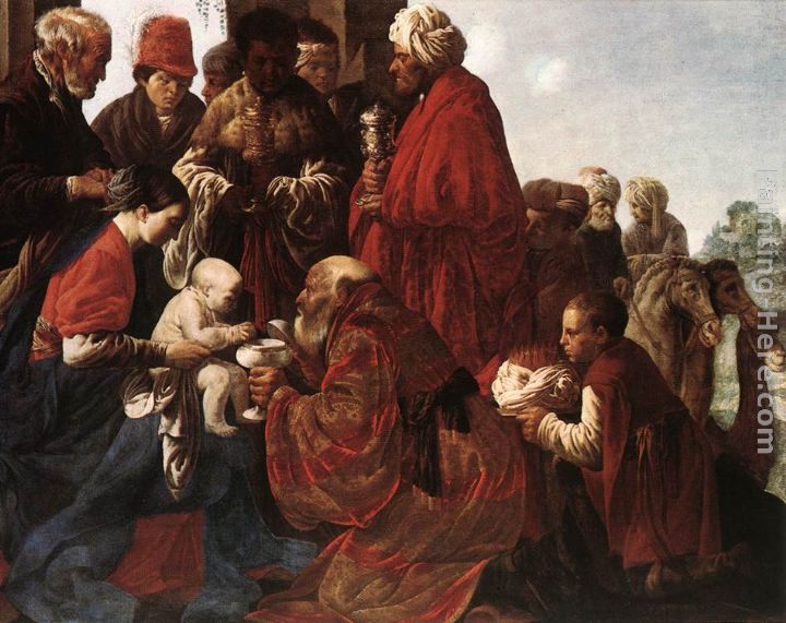 Hendrick Terbrugghen The Adoration of the Magi